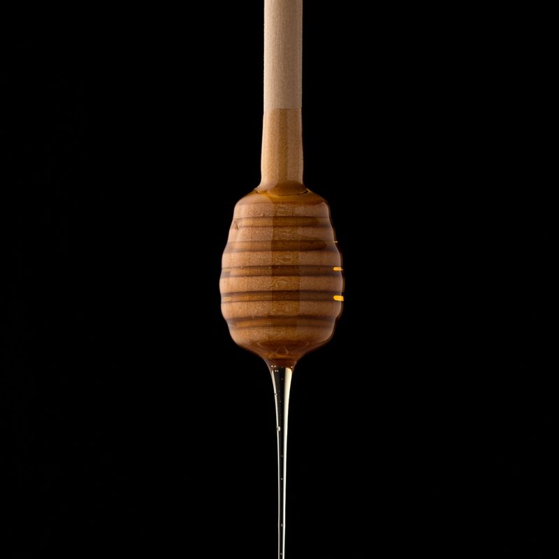 Honey dripping