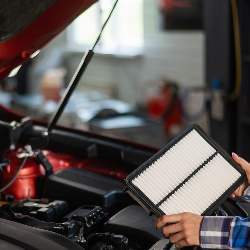 how often to change the engine air filter new car