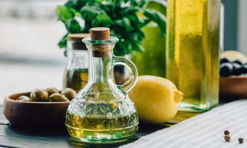 Olive oil and lemon