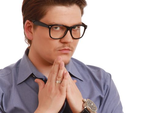 Man wearing a ring