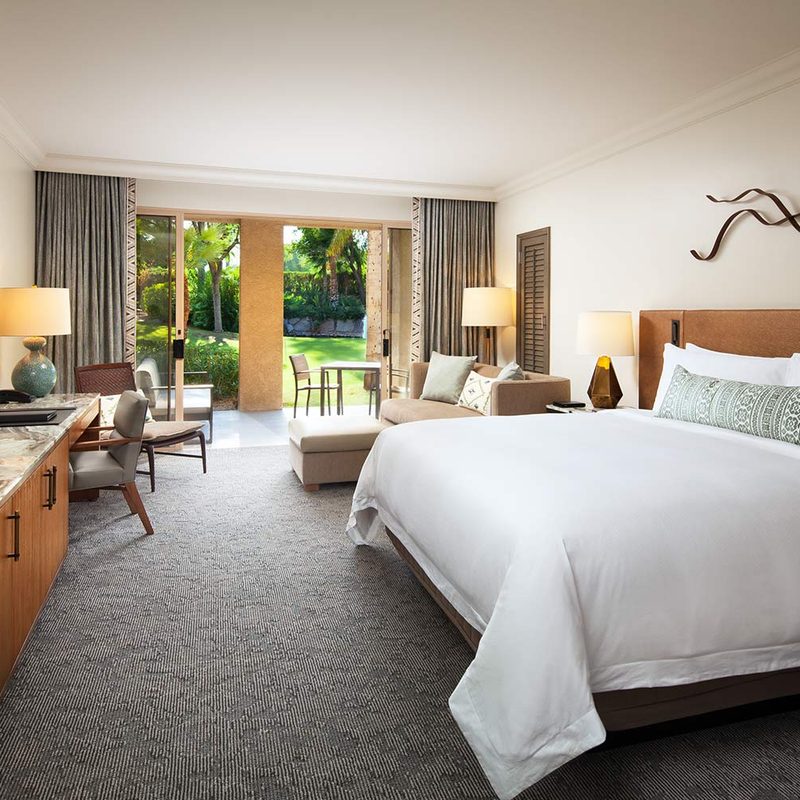 A look inside a hotel room at The Phoenician.