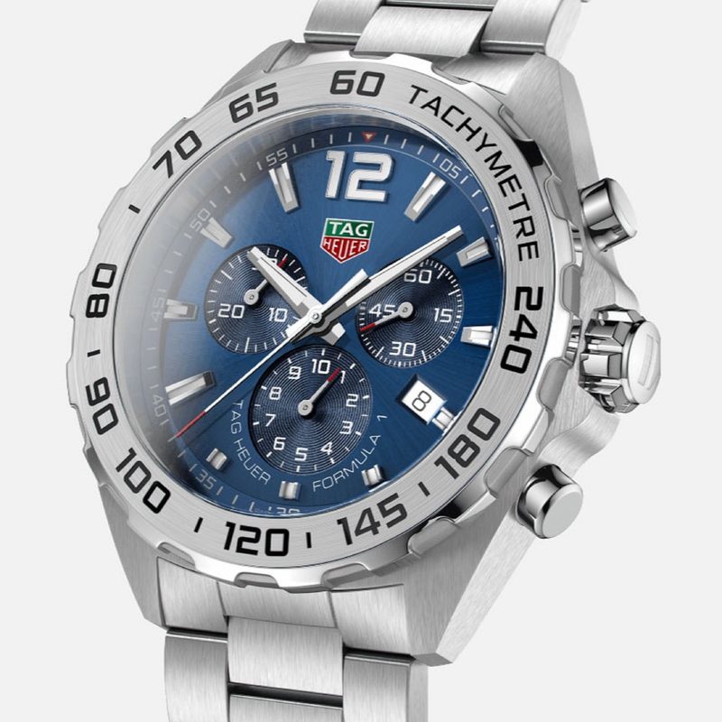 Tag Heuer Formula 1 watch against a white background