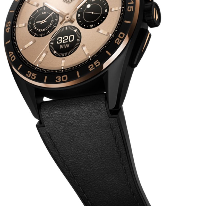 Tag Heuer Connected smartwatch against a white background