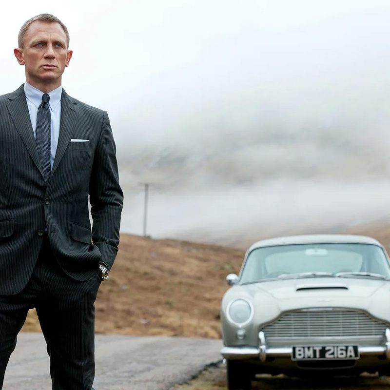Daniel Craig as James Bond in Skyfall