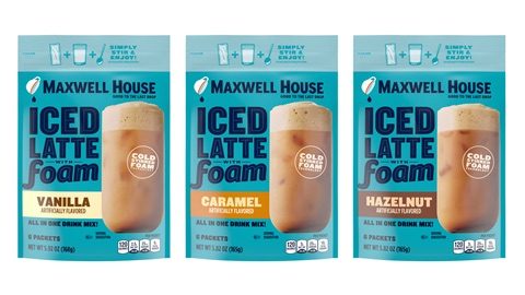 Maxwell House Iced Latte Foam