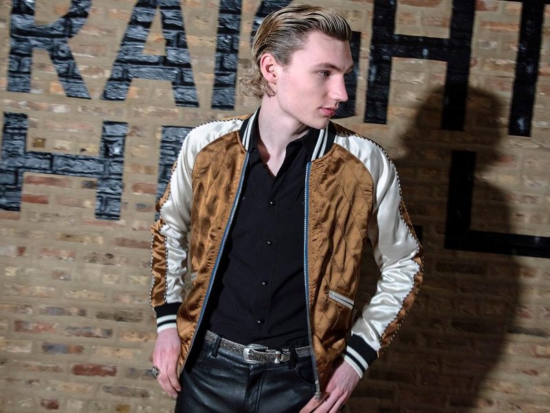 Man wearing Straight to Hell Jacket