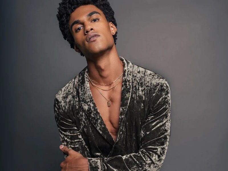 Phix Clothing man in shawl collar shirt