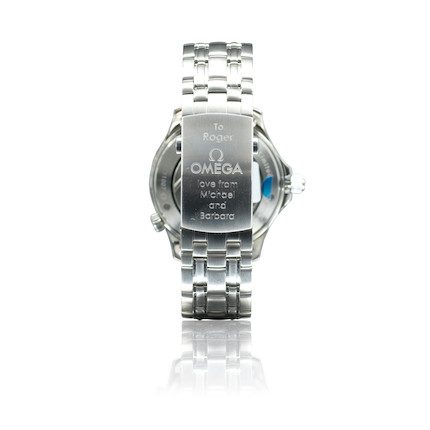 OMEGA Seamaster watch owned by actor Roger Moore.