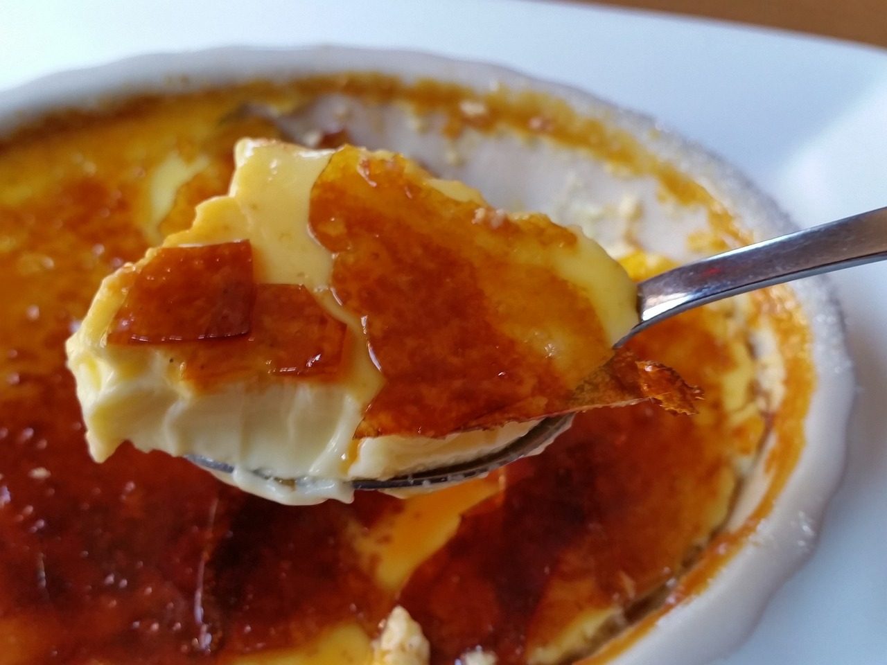 Creme brulee.
