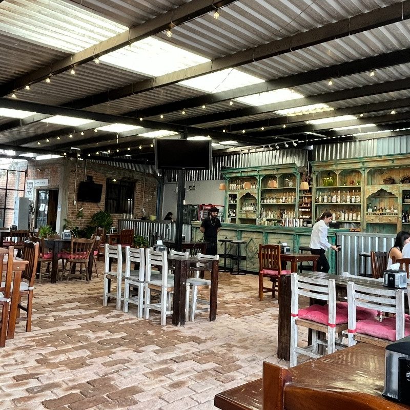 Mezcal-art restaurant in San Miguel de Allende, Mexico