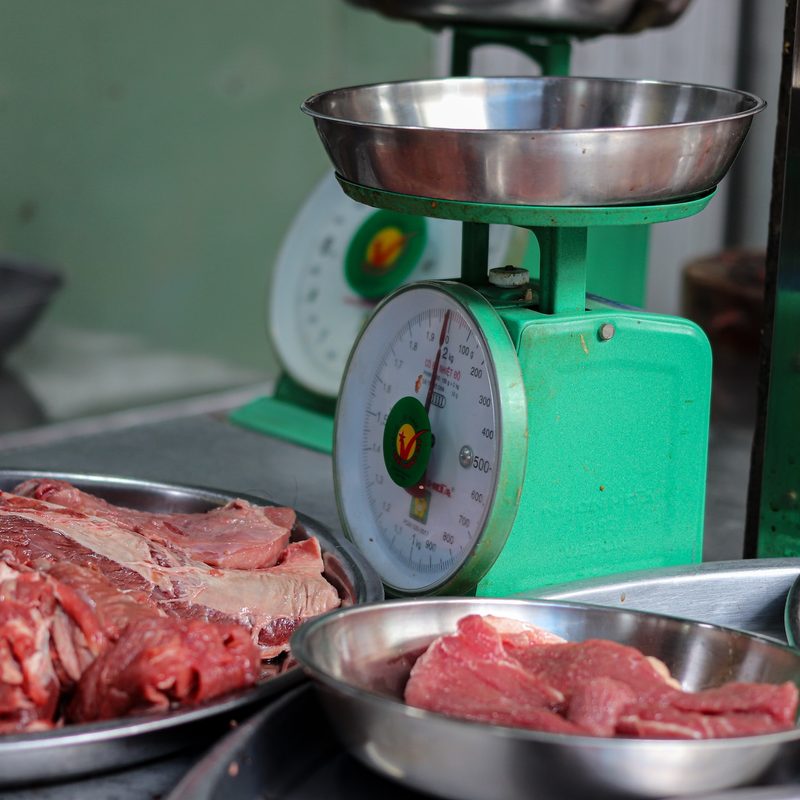 Meat and butcher scale