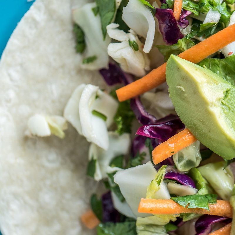 Coleslaw close-up