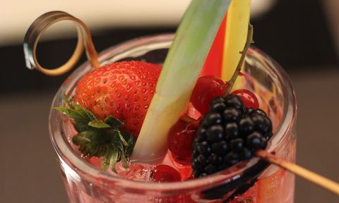 Shirley Temple mocktail