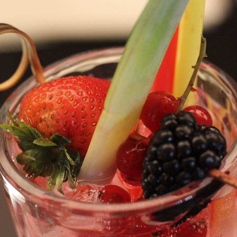 Shirley Temple mocktail