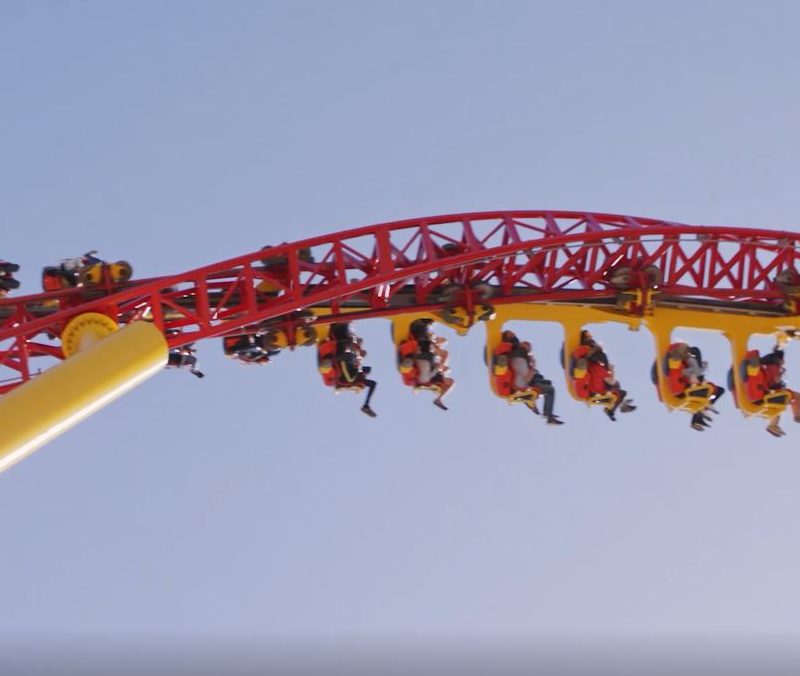 Six Flags Great America.
