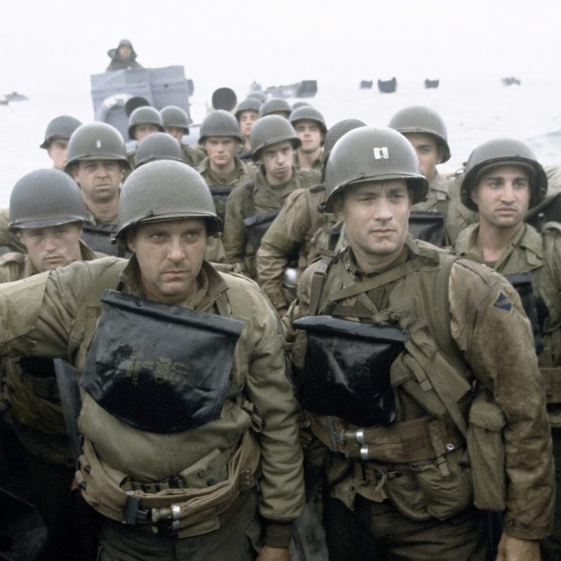 Tom Hanks in Saving Private Ryan