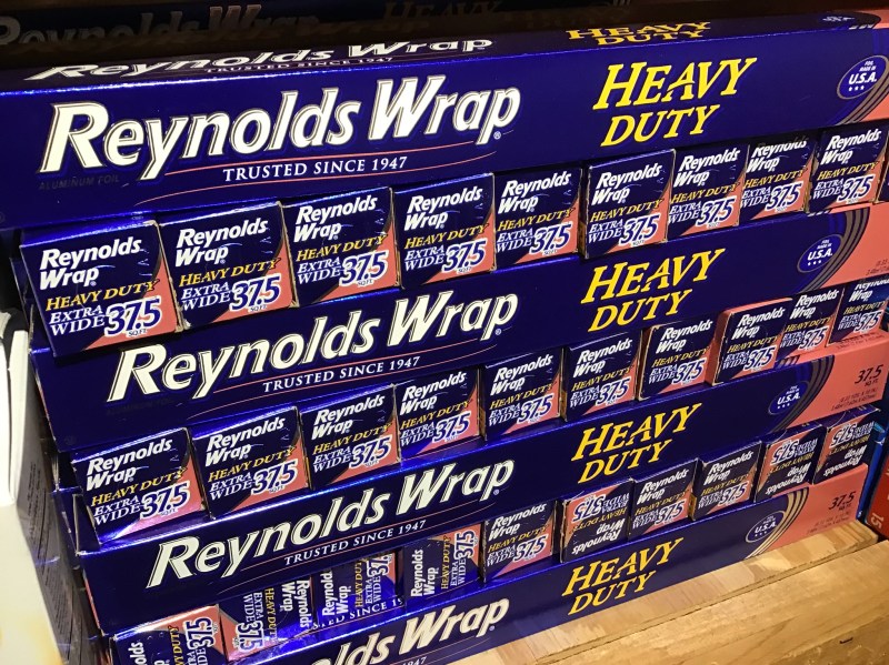 Reynold's Wrap foil