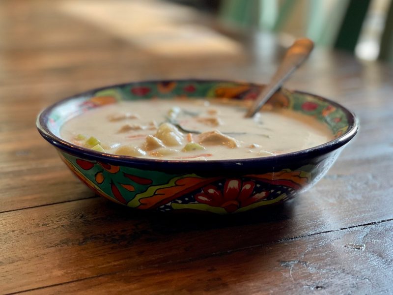 Creamy soup