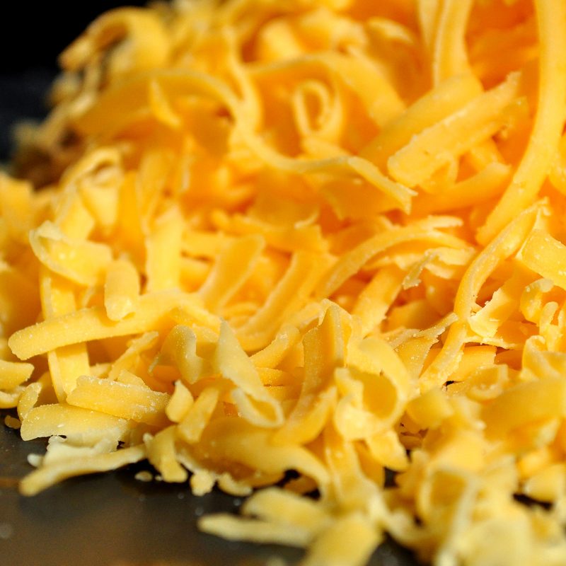 Shredded cheese