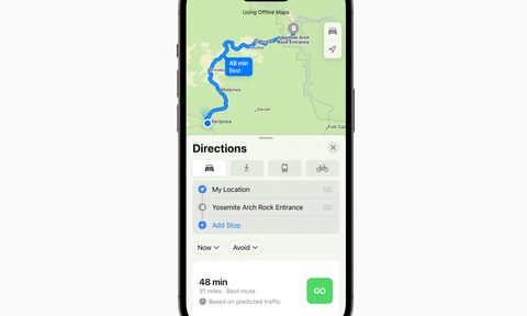 Apple Maps update press release photo