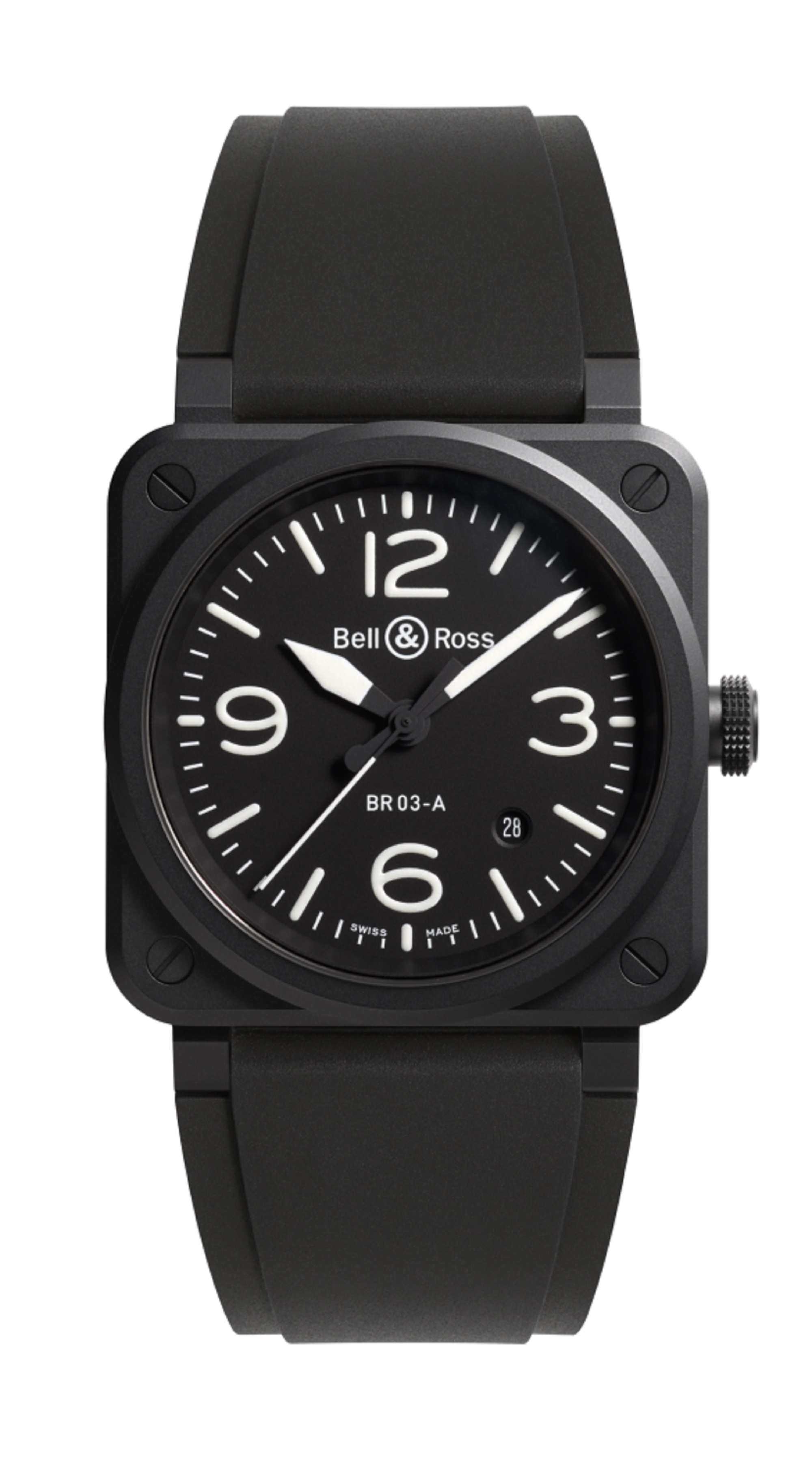 Black Matte BR 03 Bell & Ross watch