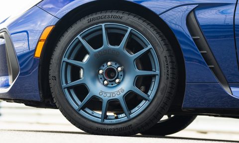 Bridgestone tires Potenza Sport AS side view