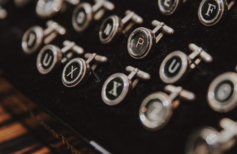 Cufflinks on display