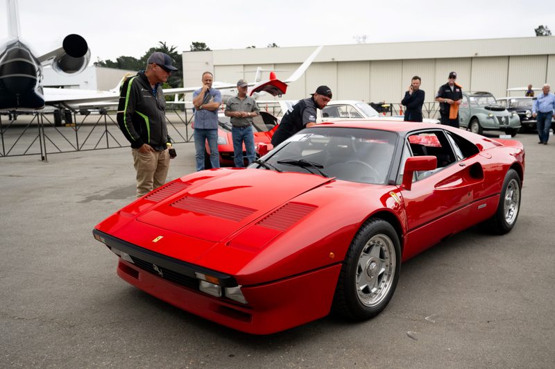 Red Ferrari 288 GTO