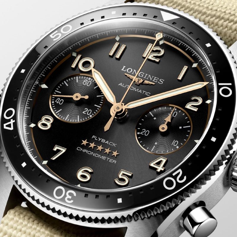 Longines Spirit Flyback watch face