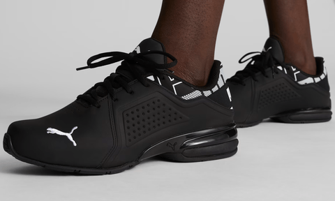 Puma Viz Runner Repeat on feet.
