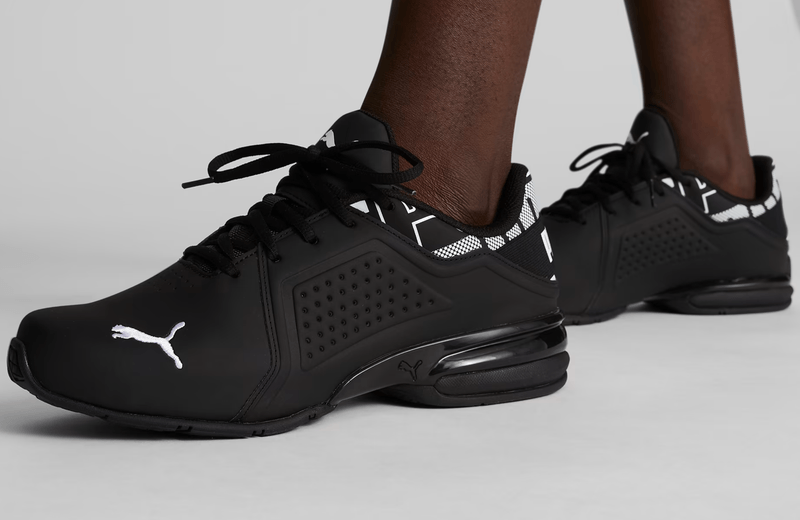 Puma Viz Runner Repeat on feet.