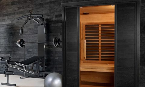SunHome Saunas Equinox 2 two person sauna sponsored