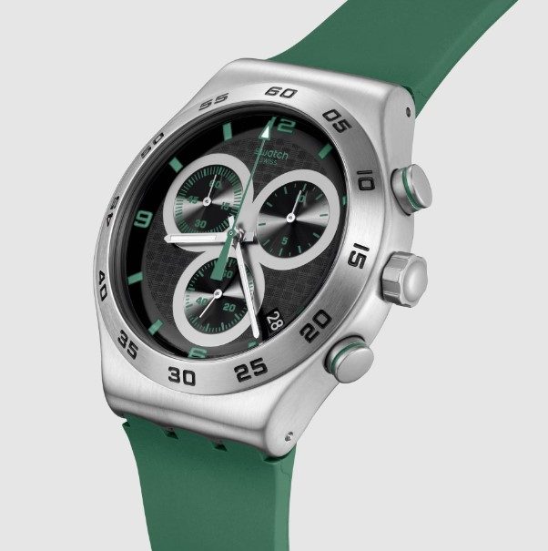 Swatch September Carbonic Green