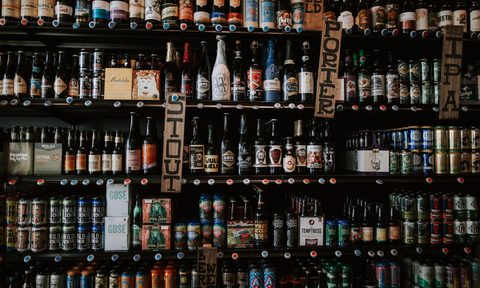 Stouts on a wall