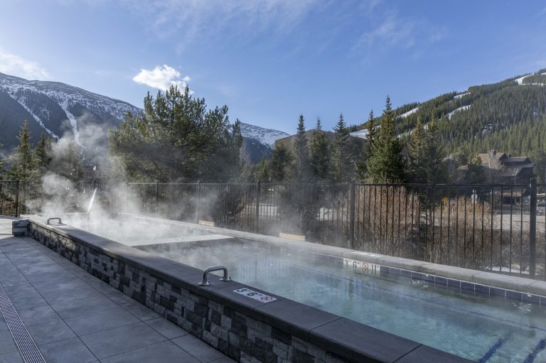 Cambria Hotel Copper Mountain heated pool