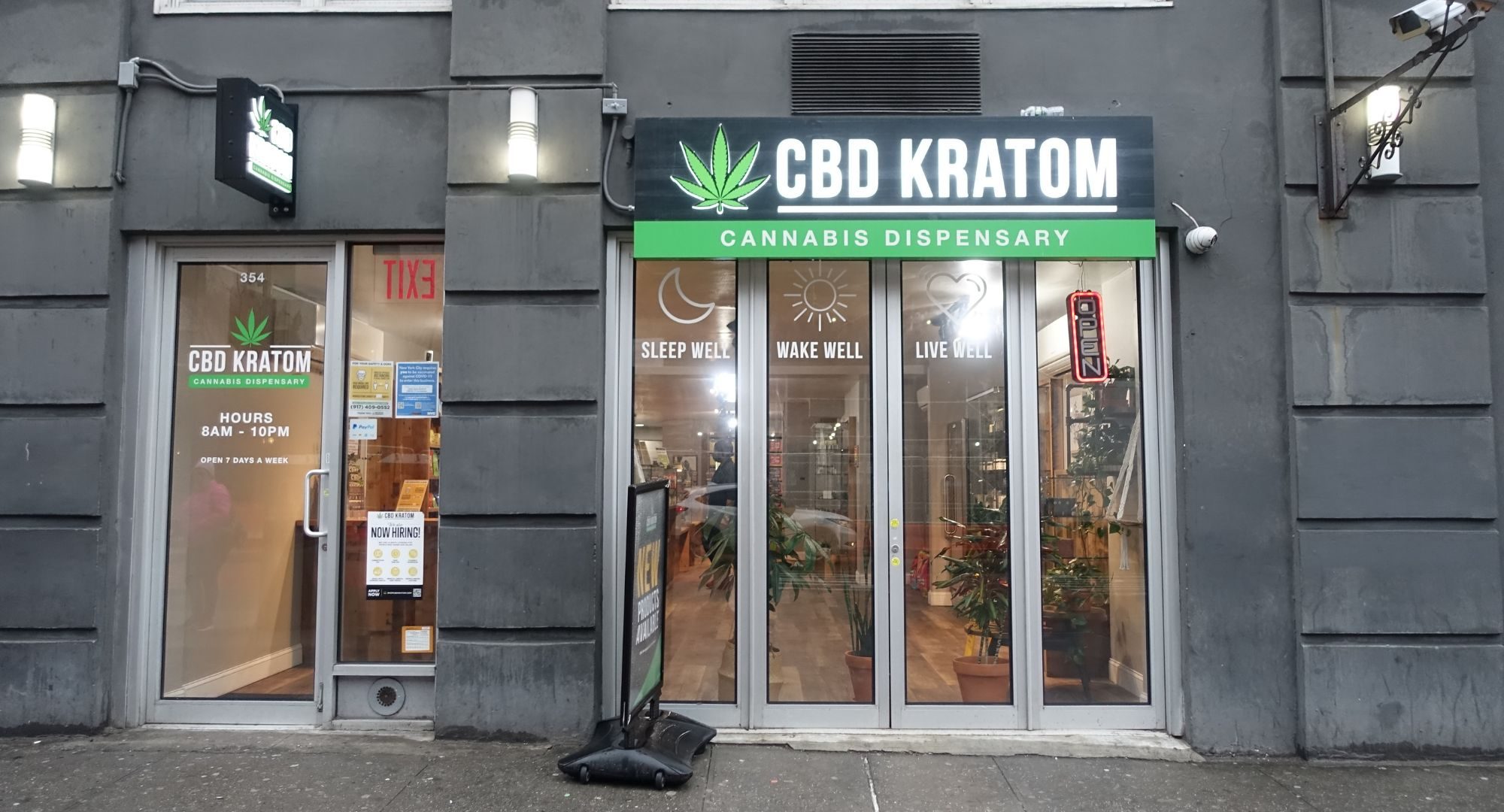 CBD Kratom store inside the Village Pointe Condominium