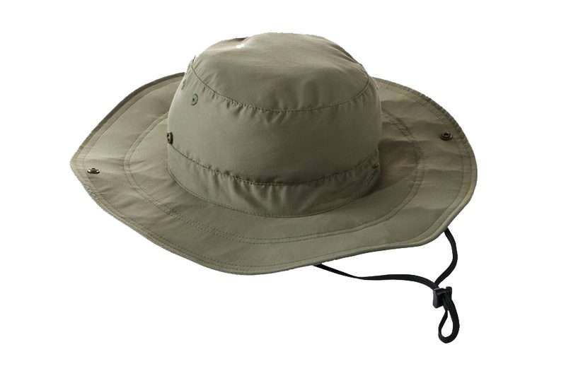 L.L. Bean Adults' No Fly Zone Boonie Hat isolated on a plain white background.