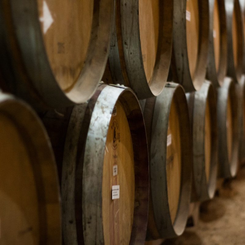 Whiskey barrels