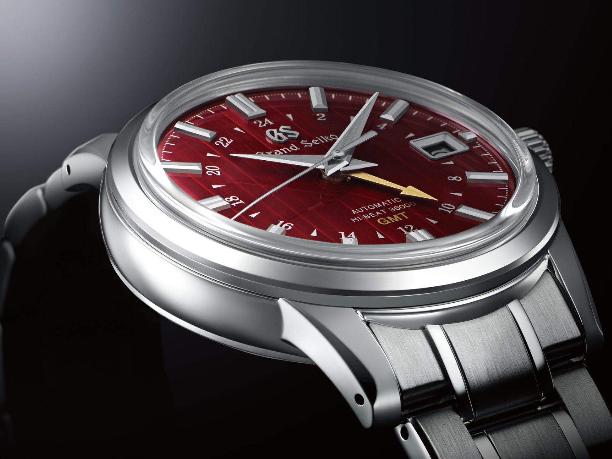Red Grand Seiko Elegance watch