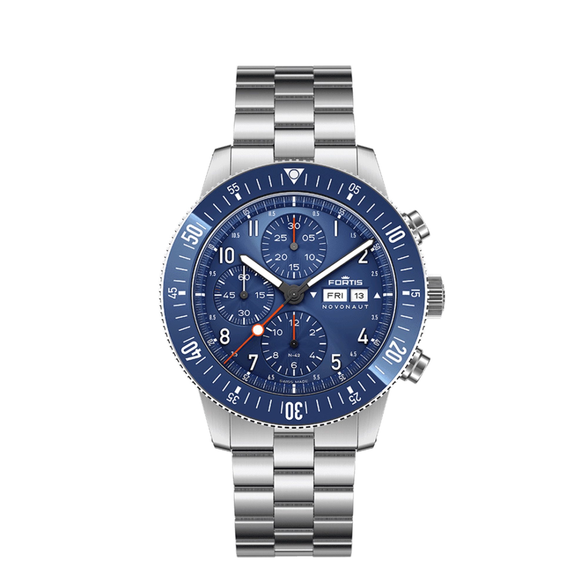 Fortis Novonaut steel blue
