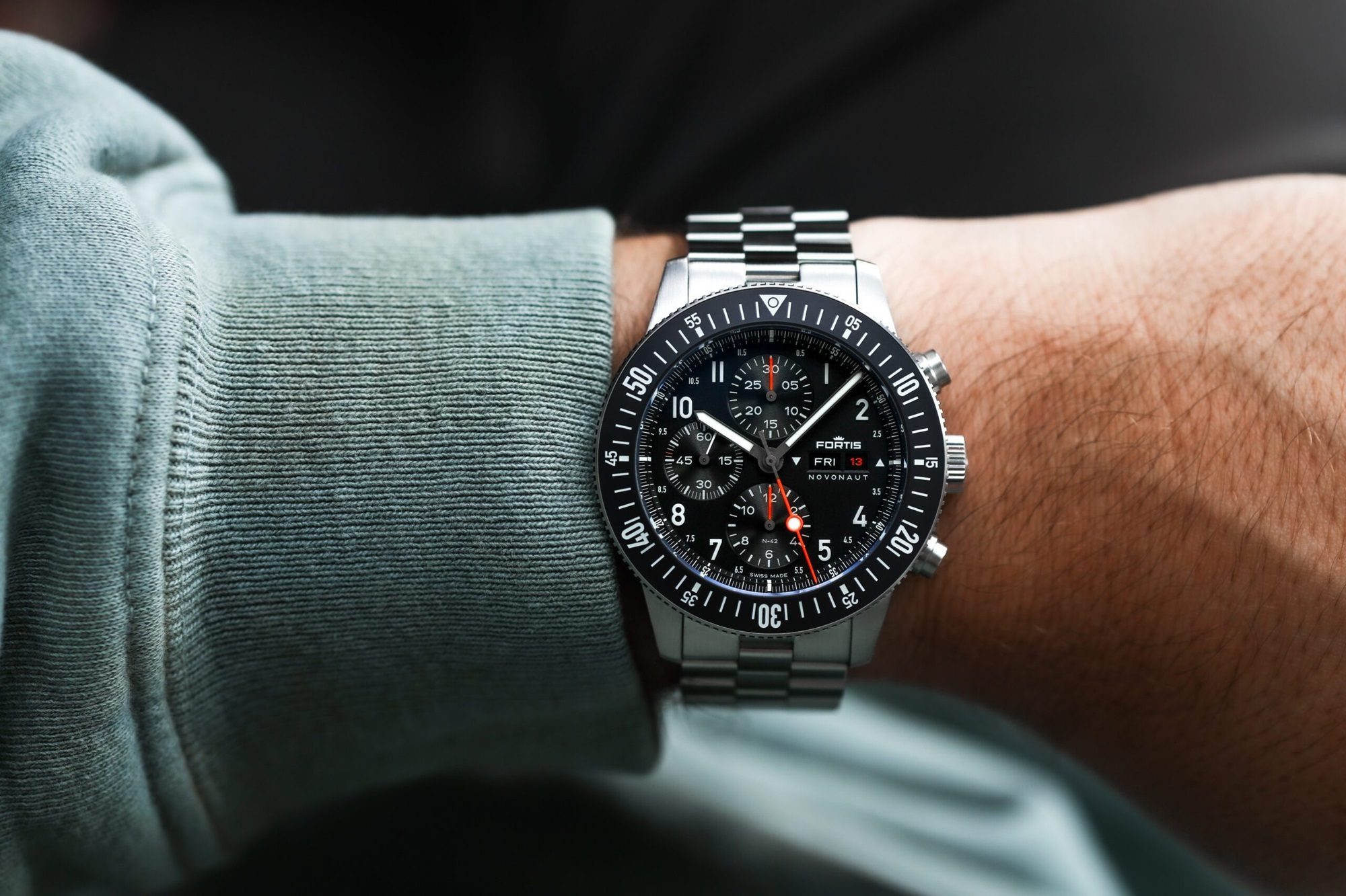 Fortis Watches reveals rebooted Novonaut chronograph - The Manual