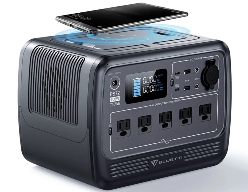 BLUETTI PS72 700W Portable Power Station