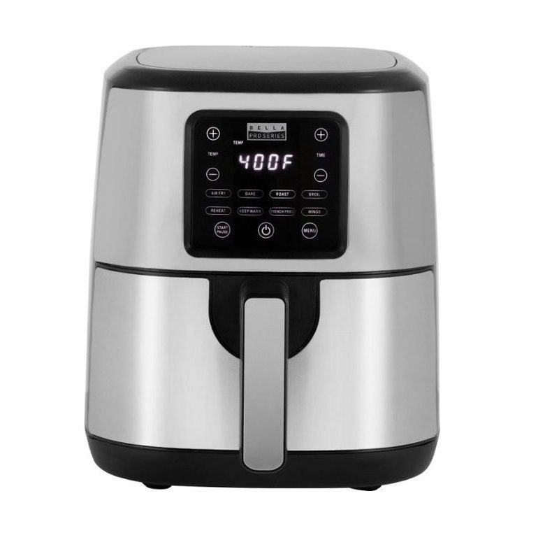 The Bella Pro Series 4.2-Quart Digital Air Fryer, seen from the front.