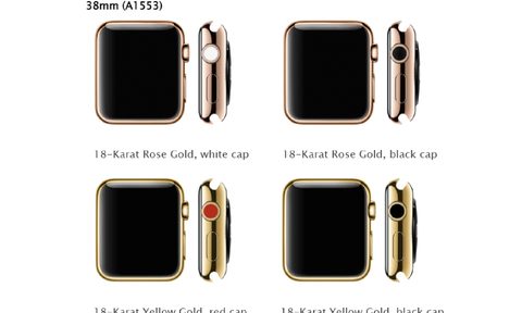 Apple Watch Edition 19k Gold