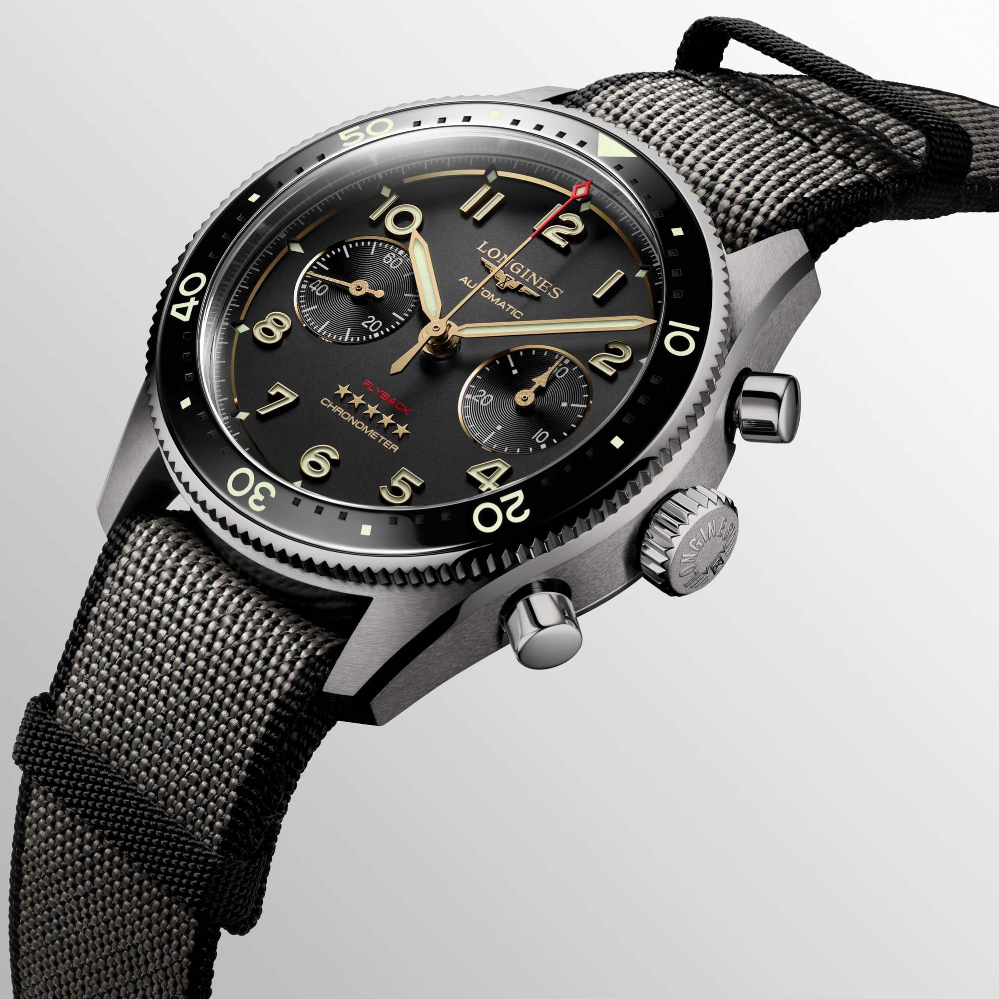 Longines Spirit Flyback Titanium