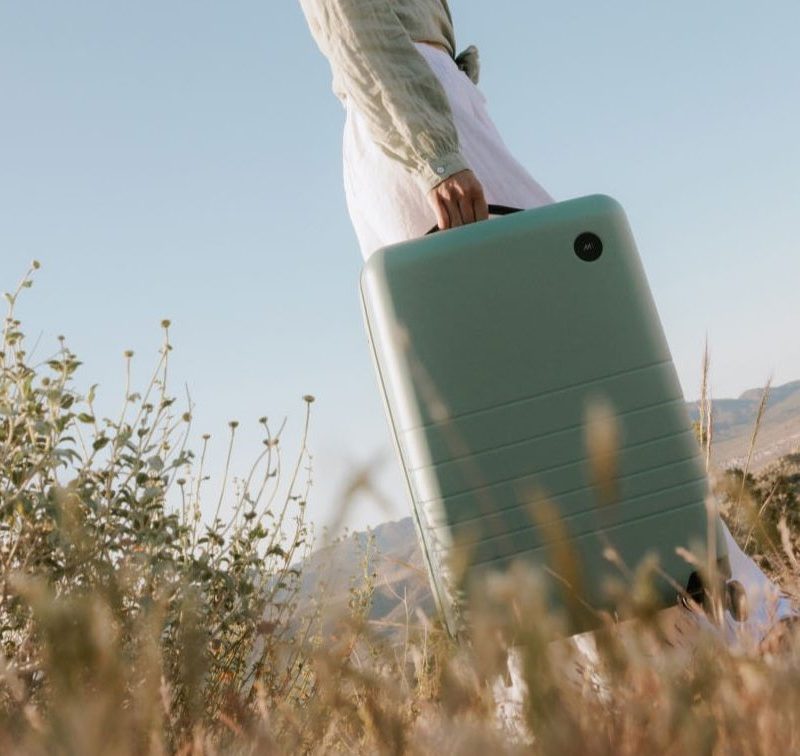 Monos luggage in the wild