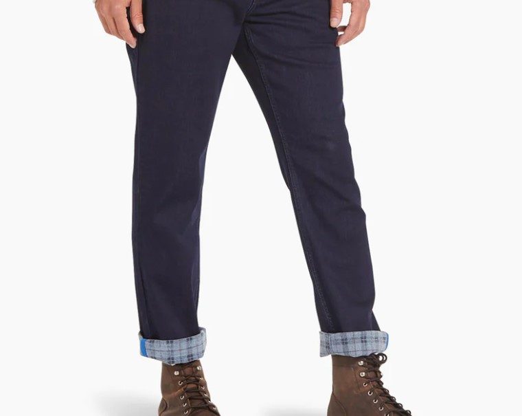 Mugsy Toasties flannel-lined jeans