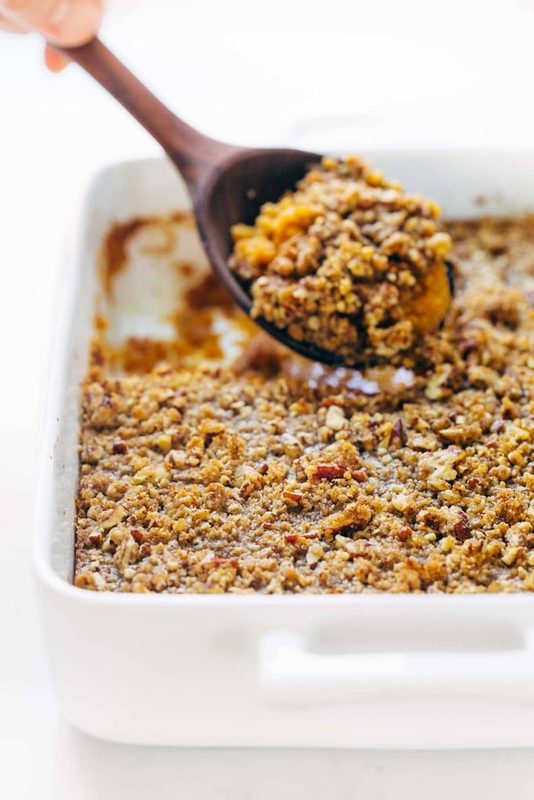 Pinch of Yum sweet potato casserole
