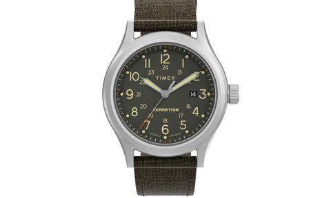 Timex Expedition Sierra North watch with green strap
