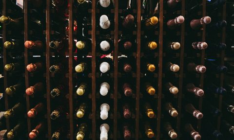 Wine bottles